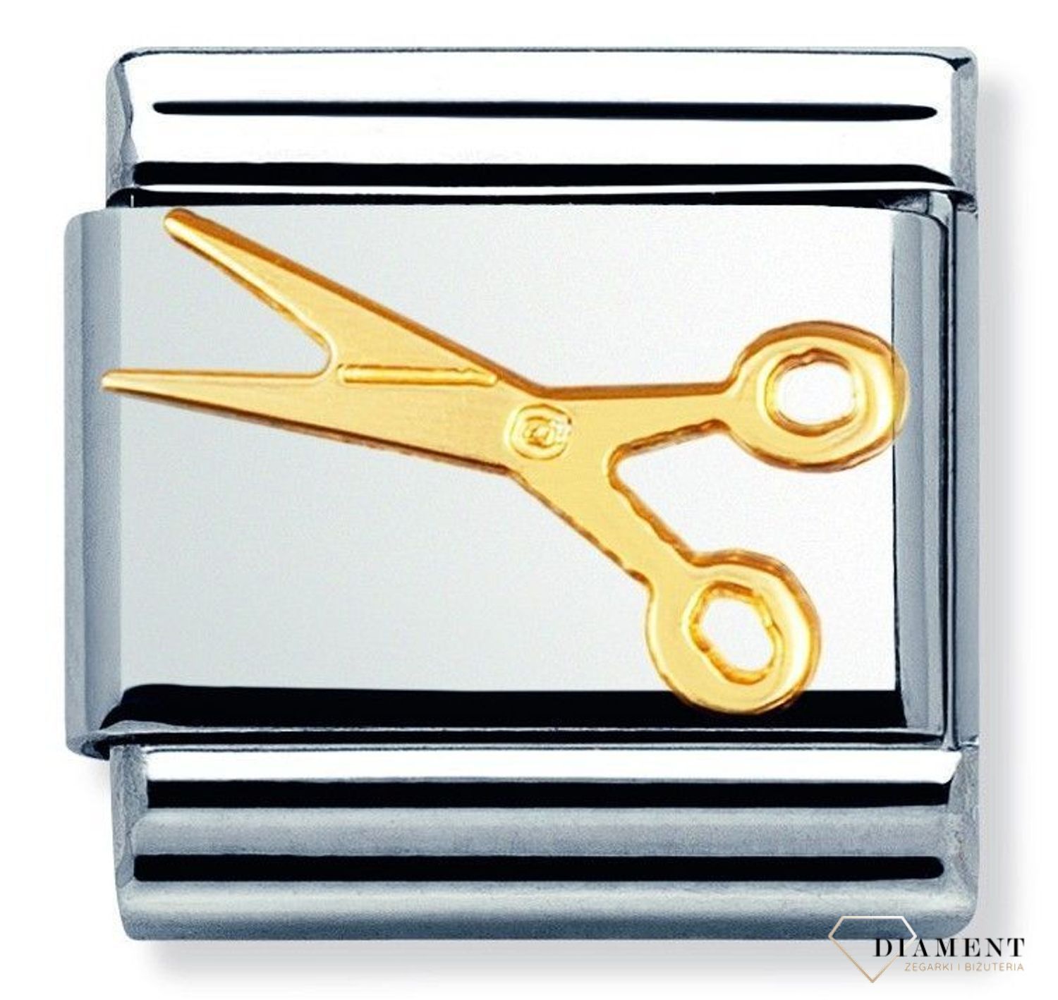 Nomination - Link 18K zawieszka złoto 'Nożyczki' 030109 03 biżuteria nomination nomination zawieszki nomination baza.jpg